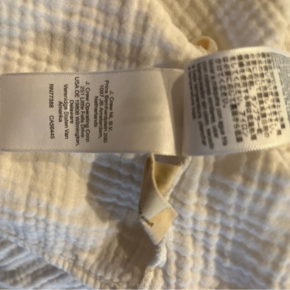 Madewell Gauzy Top button back white medium - Picture 2 of 6